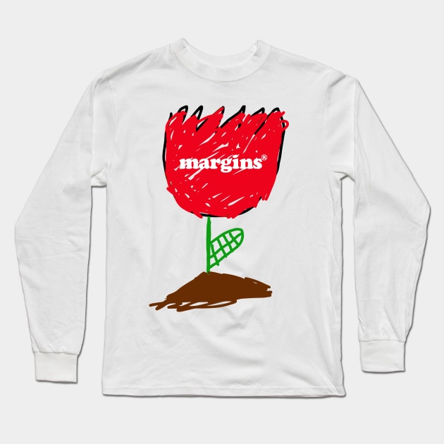 Flower Cup Long Sleeve T-Shirt by margins